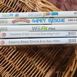 Nintendo Wii Game Set - White